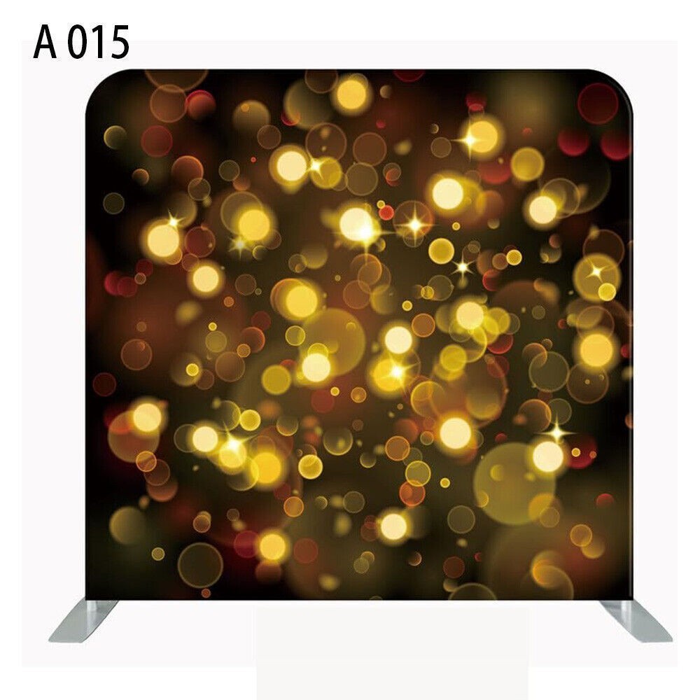 Christmas Photo Backdrop with Sturdy Stand (Custom Image Available) for Parties
