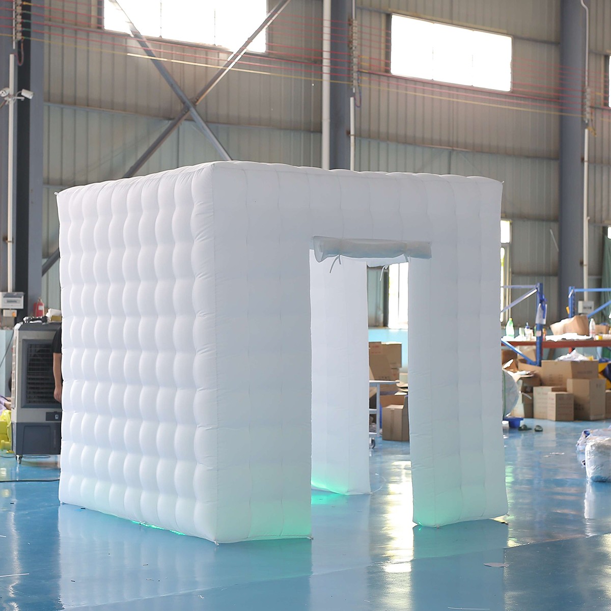 Inflatable LED Photo Booth Backdrop for Event Party Wedding Birthday Exhibition