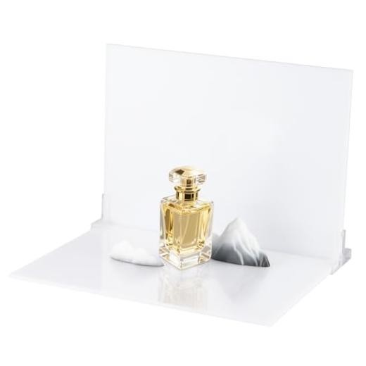 Product Photography Backdrops Dual- Sided Matte and Reflective Photo White