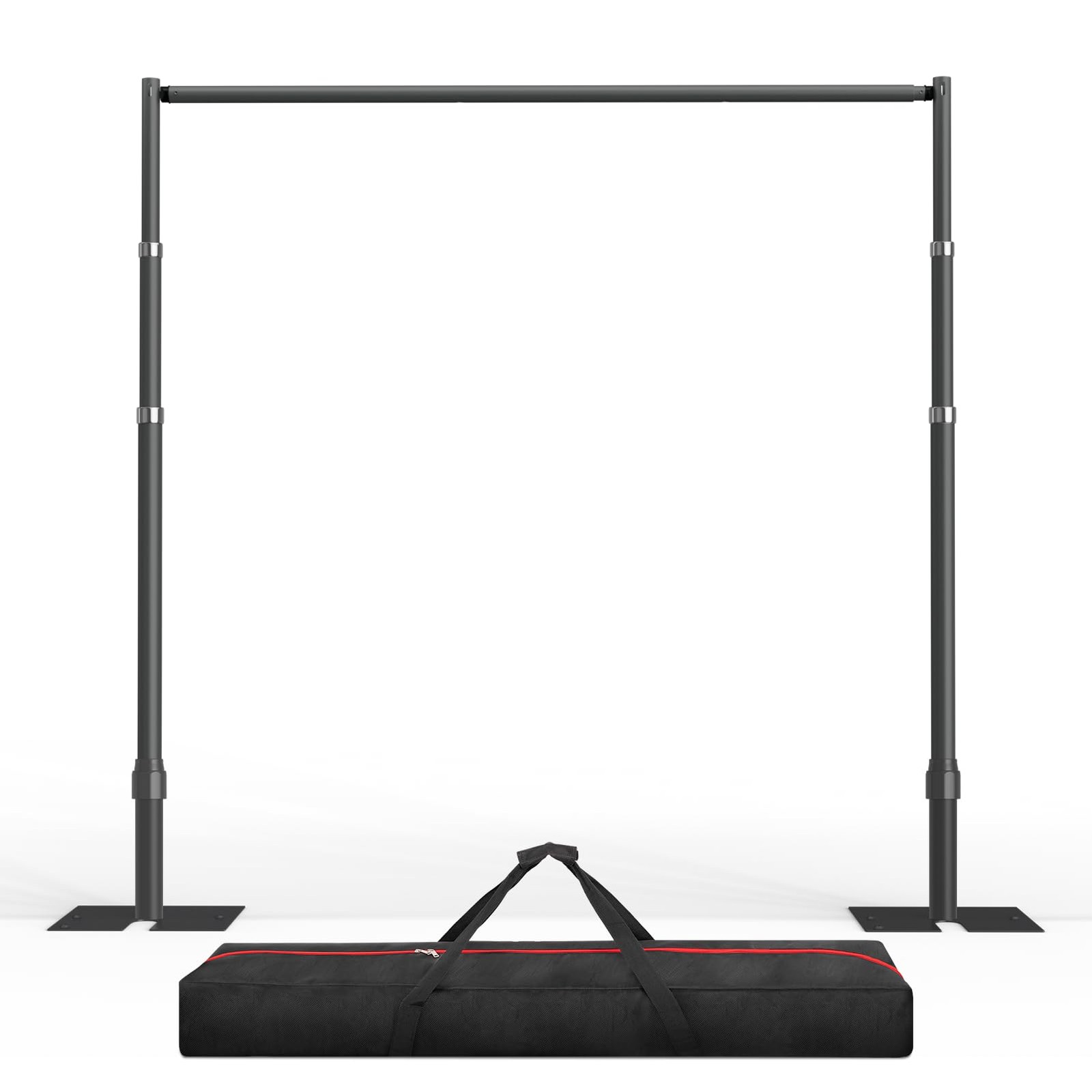 Pipe and Drape Backdrop Stand Kit, 10ftx10ft Heavy Duty Adjustable Photo Back…