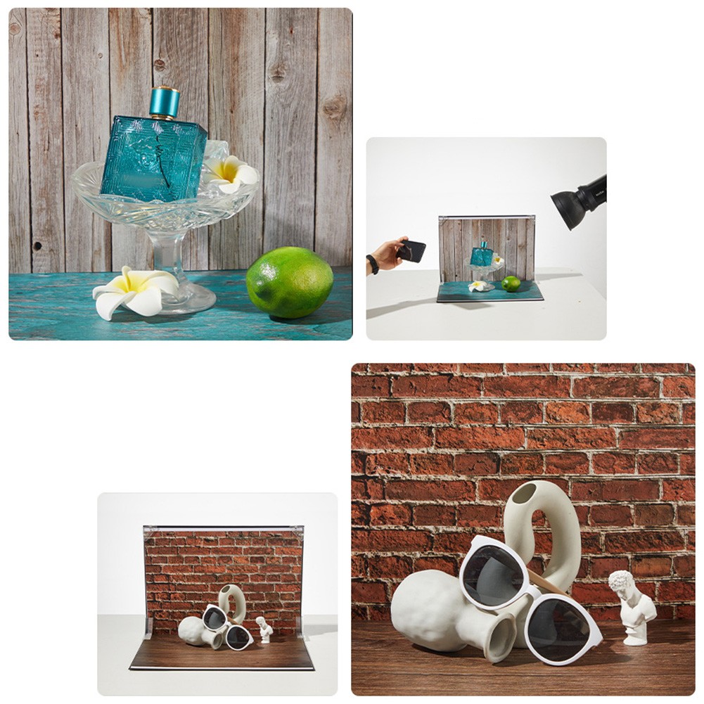 7Pcs 14Patterns Food Photography Backdrop Board Photo Background Set Product