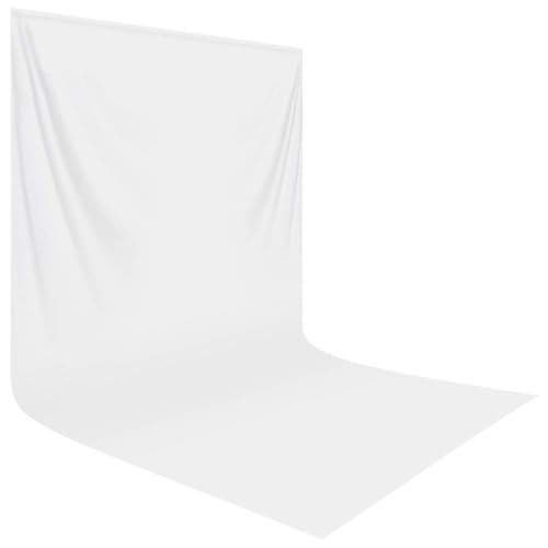 Photo Backdrop, 10×20 ft Screen for Photography, Seamless 10x20ft White