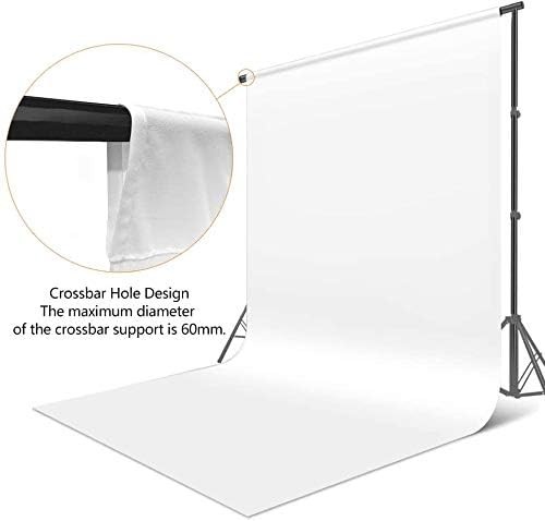 10×12 ft White Photography Backdrop, Seamless Studio Background