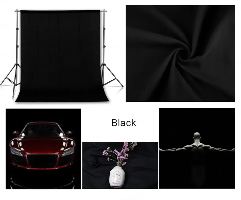 Background Stand Kit Support Frame System Backdrops Adjustable Stand for Photog