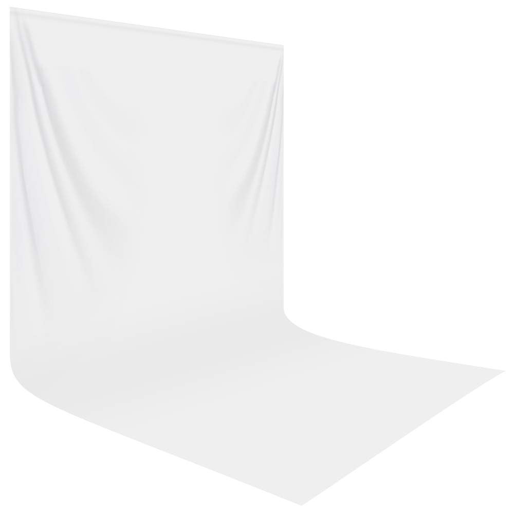 HEMMOTOP White Photo Backdrop, 10×20 ft Screen for Photography, Seamless Back…