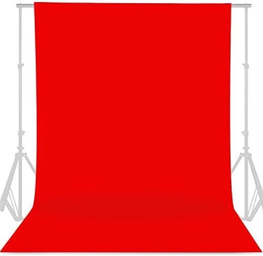 8x10ft Lightweight Red Backdrop – Perfect for Home Decor & Video Recording