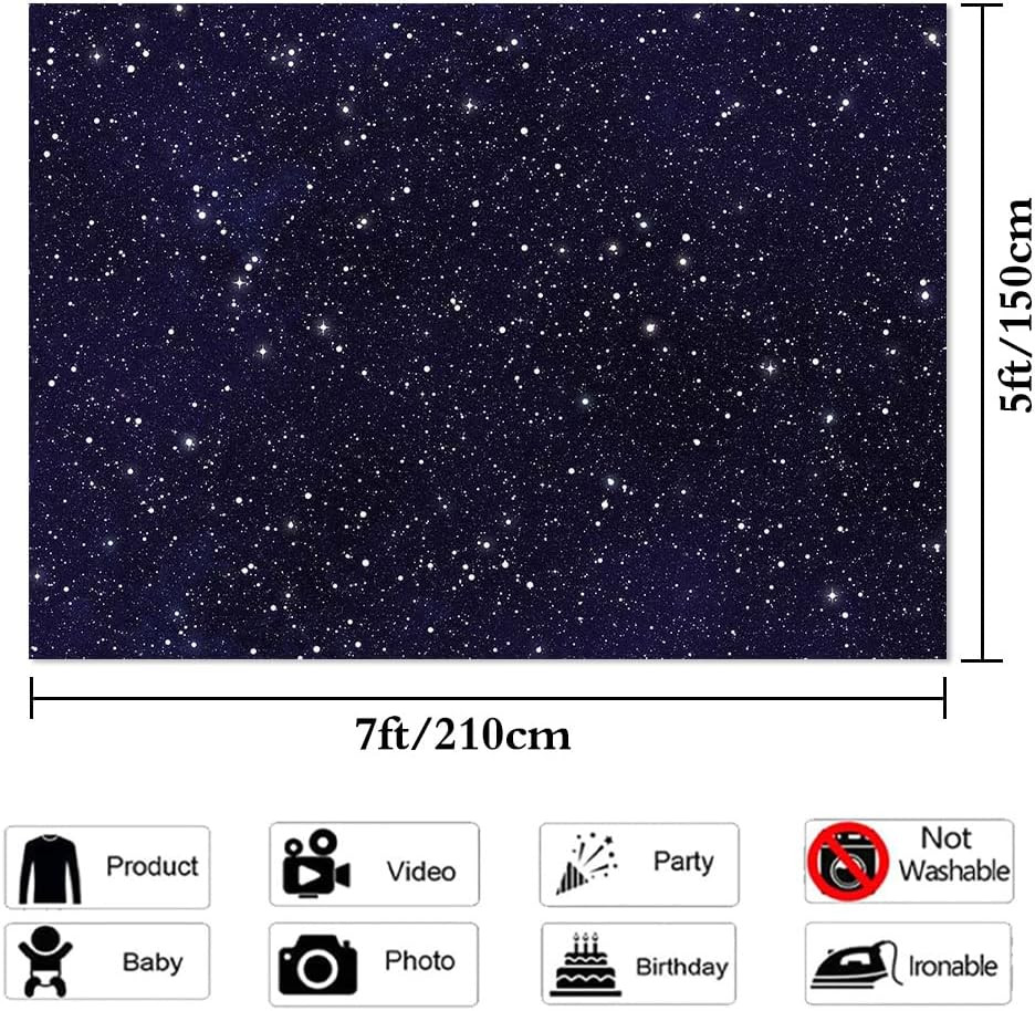 Night Sky Star Outer Space Backdrops Universe Space Theme Starry