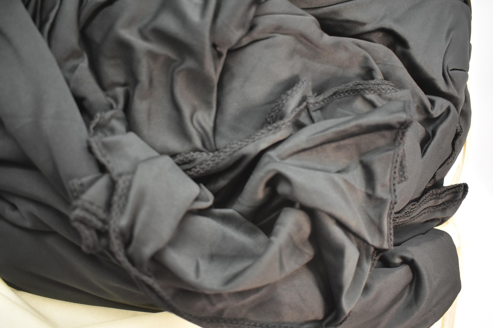 50ft X 20ft Black Backdrop Background Rod Pocket Photo Studio Plain Curtain