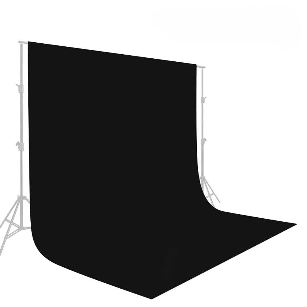 Hridz Muslin Backdrops for Photography – White, Black, Green, Red, Blue, or Grey
