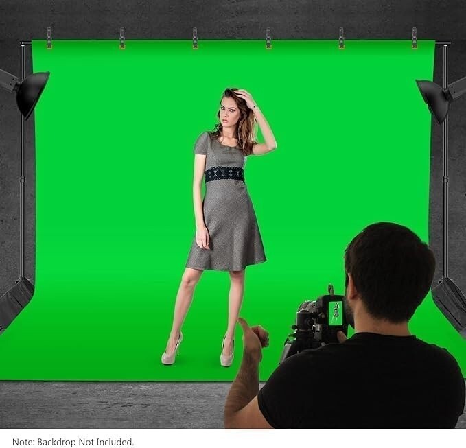 Sistema de soporte de fondo para productos de estudio fotográfico, fotografía.