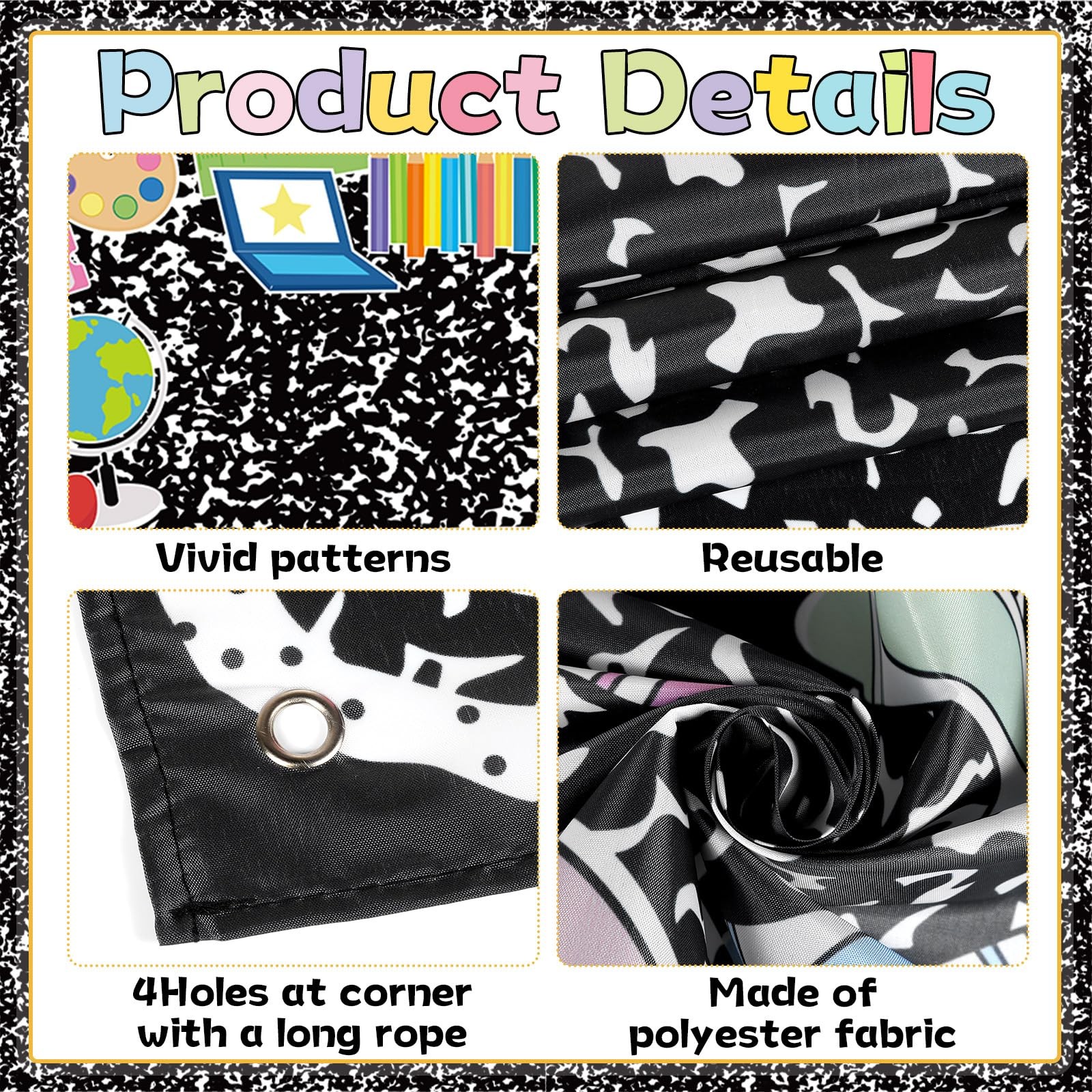 Composition Book for Back to School Classroom Door Decor First Day of School …