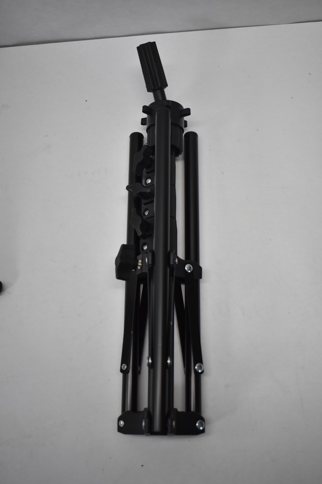 Lot of 2 Tripod Photo Stands Ball Head Adjustable Black Plastic Replacements