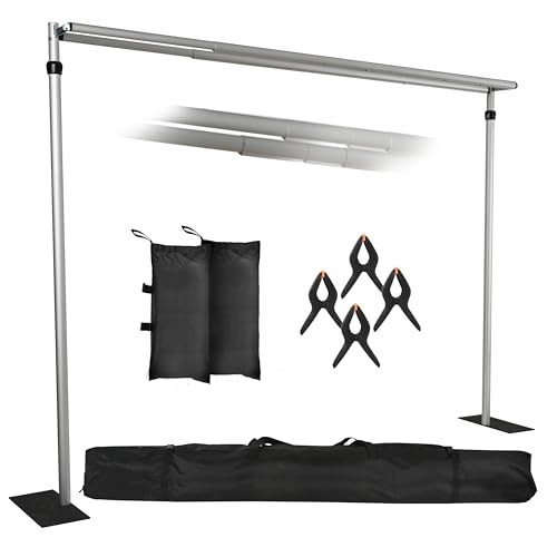 backdrop stand heavy duty 10×10