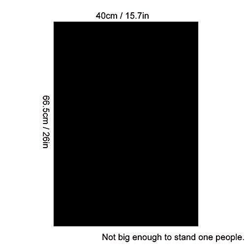 Selens 40X66.5CM 15.7X26INCH Photography Backdrop 15.7X26in, Black