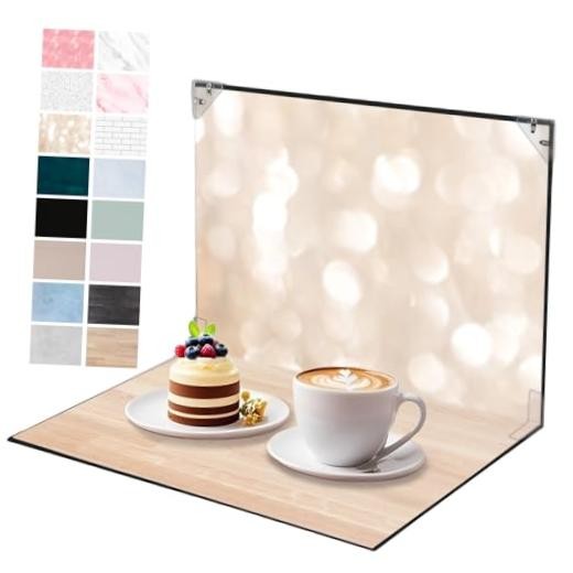 Product Photography Backdrops, 8PCS 16Patterns Small Photo Backdrop Board, ugc