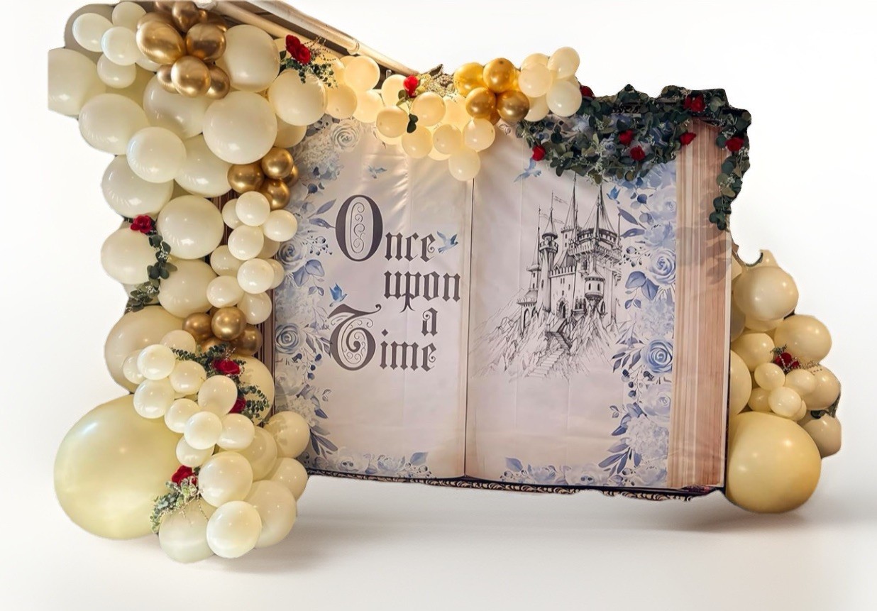 7x5ft Once Upon a Time Fairy Castle Photography Background Princess Birthday Fun