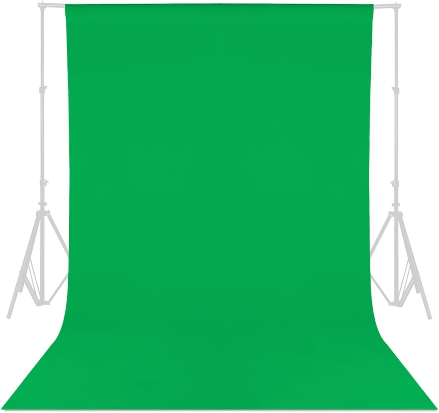 Durable 10ft x 12ft Green Screen Backdrop – Ideal for All Photography Needs