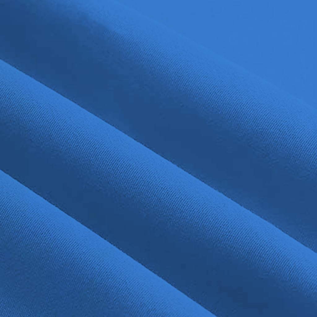 10×7 Feet Blue Polyester Photo Backdrop for Photography Studio Machine Washable