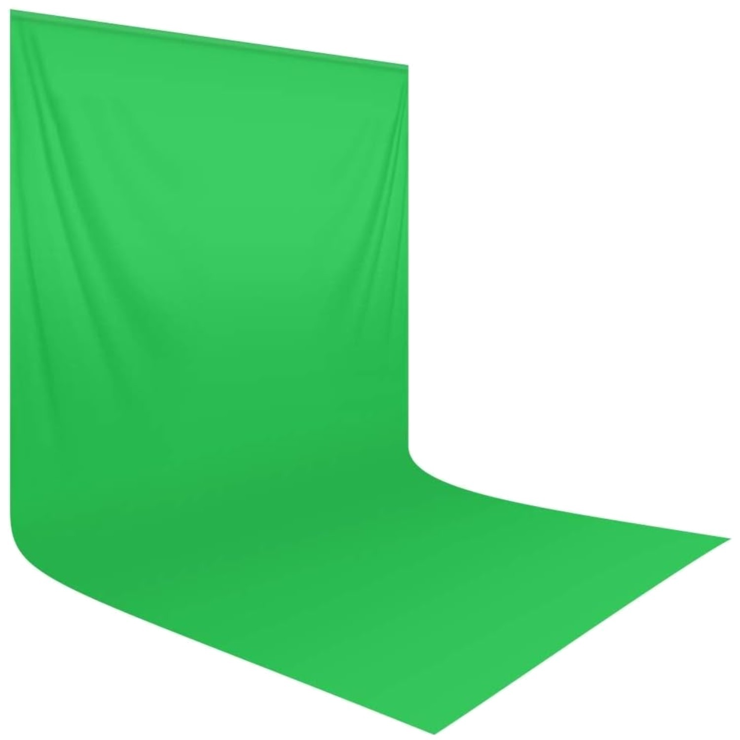 Seamless 10 x 20 ft Green Screen Backdrop: Perfect for Streaming & Portraits
