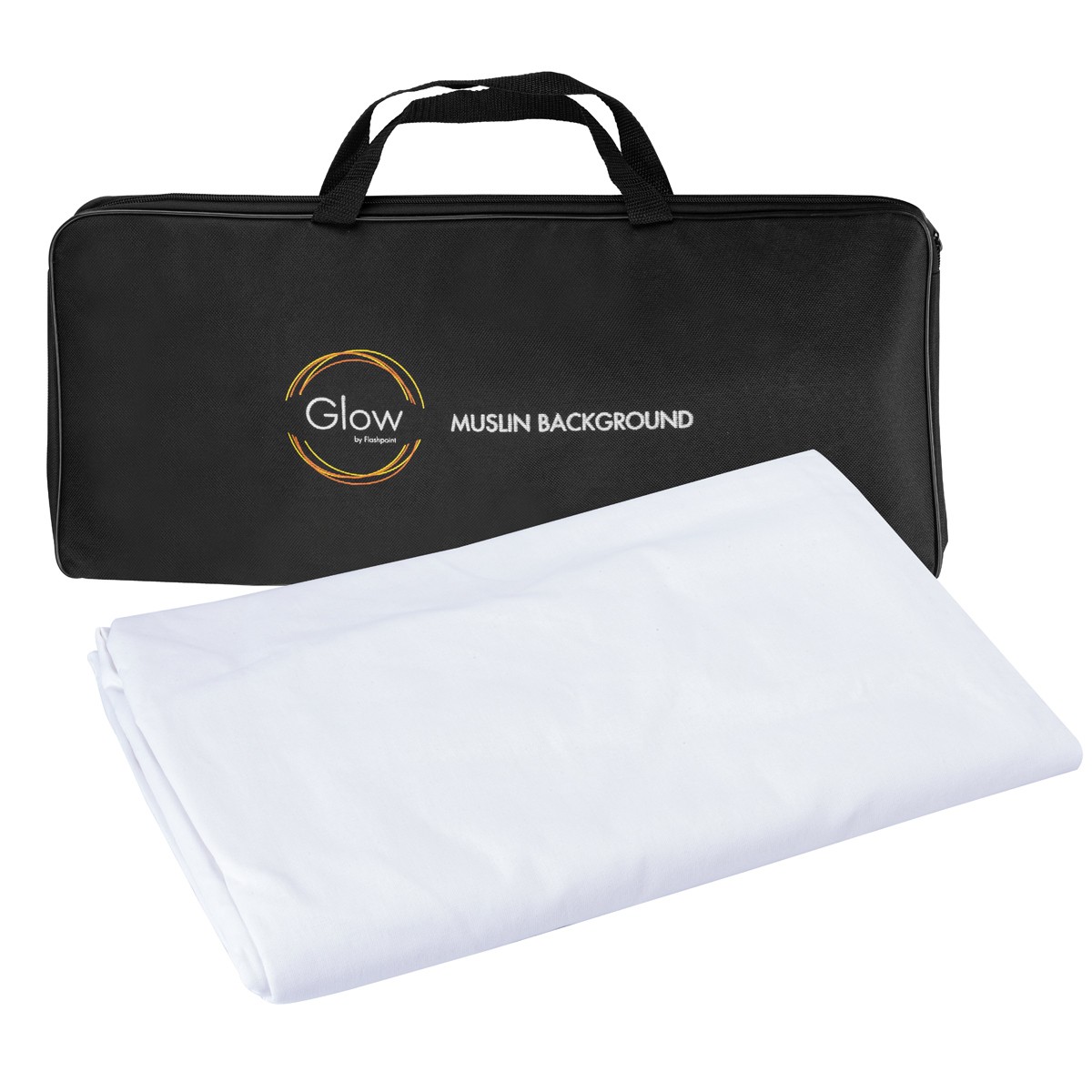 Glow Muslin Backdrop – 10×20′ (White)