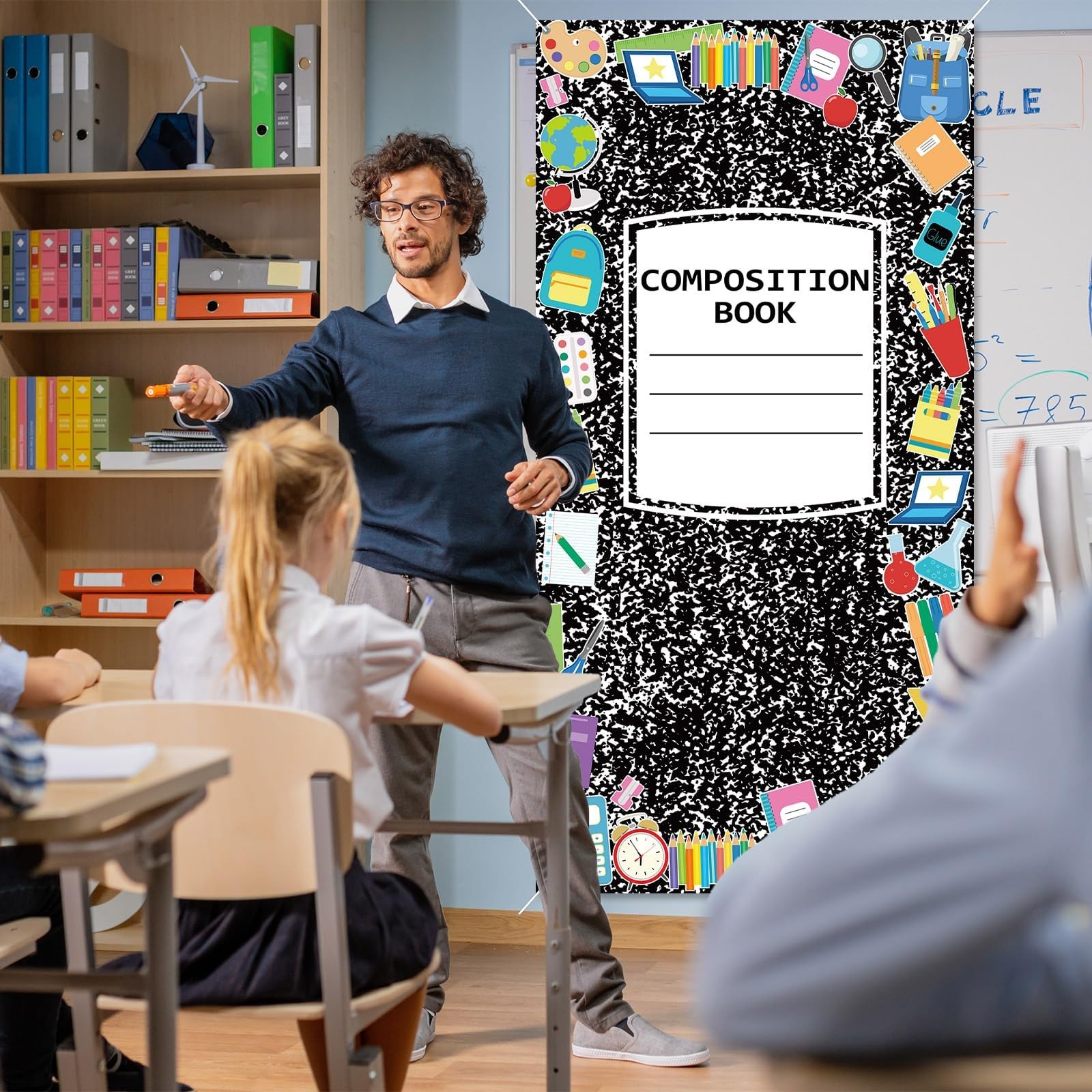 Composition Book for Back to School Classroom Door Decor First Day of School …