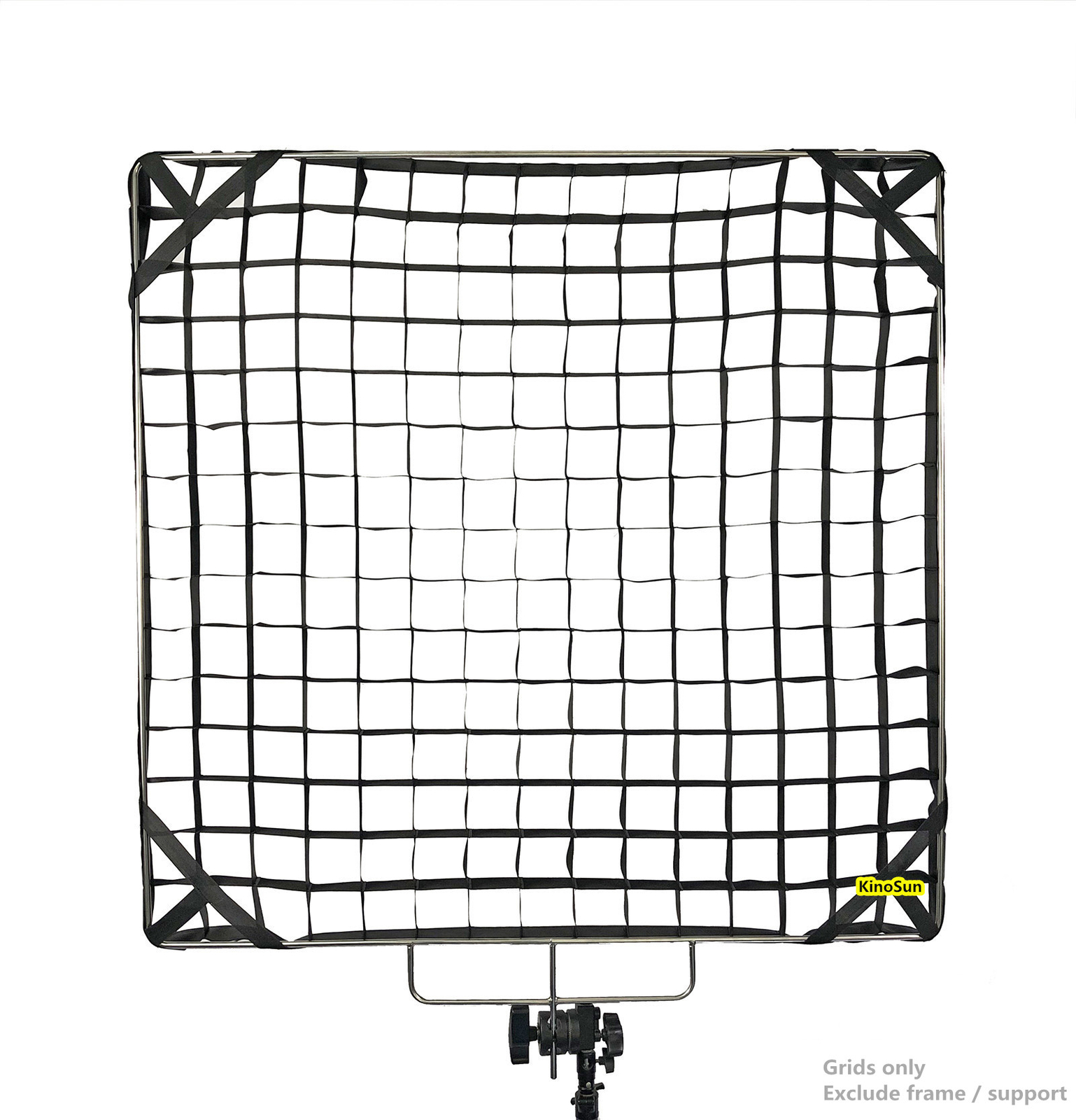 4×4′ 48×48” 120x120cm 50° Butterfly Flag Grids Fabric Eggcrate Fully Sew