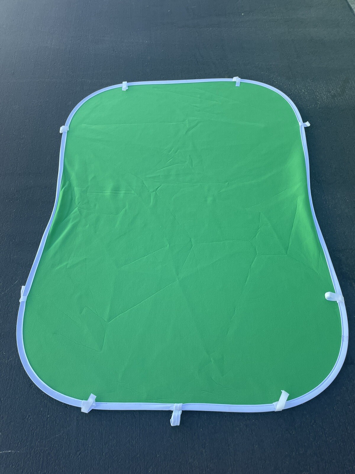 PHOTOFLEX FLEXDROP 2 REVERSIBLE CHROMAKEY BLUE GREEN 5×7 FOOT BACKDROP
