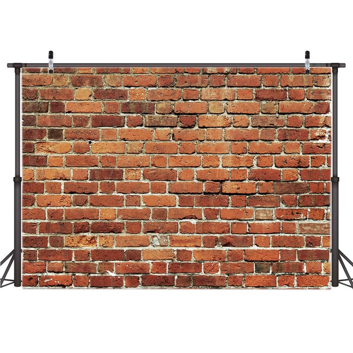 AIIKES 7x5FT Red Brick Wall Backdrop Brick Photography Backdrops Baby Birthday P