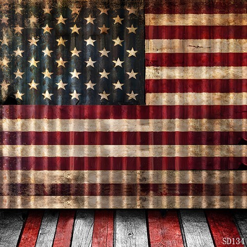 10’x10′ CP USA Flag Floor Scenic Microfiber Fabric background backdrop SD134