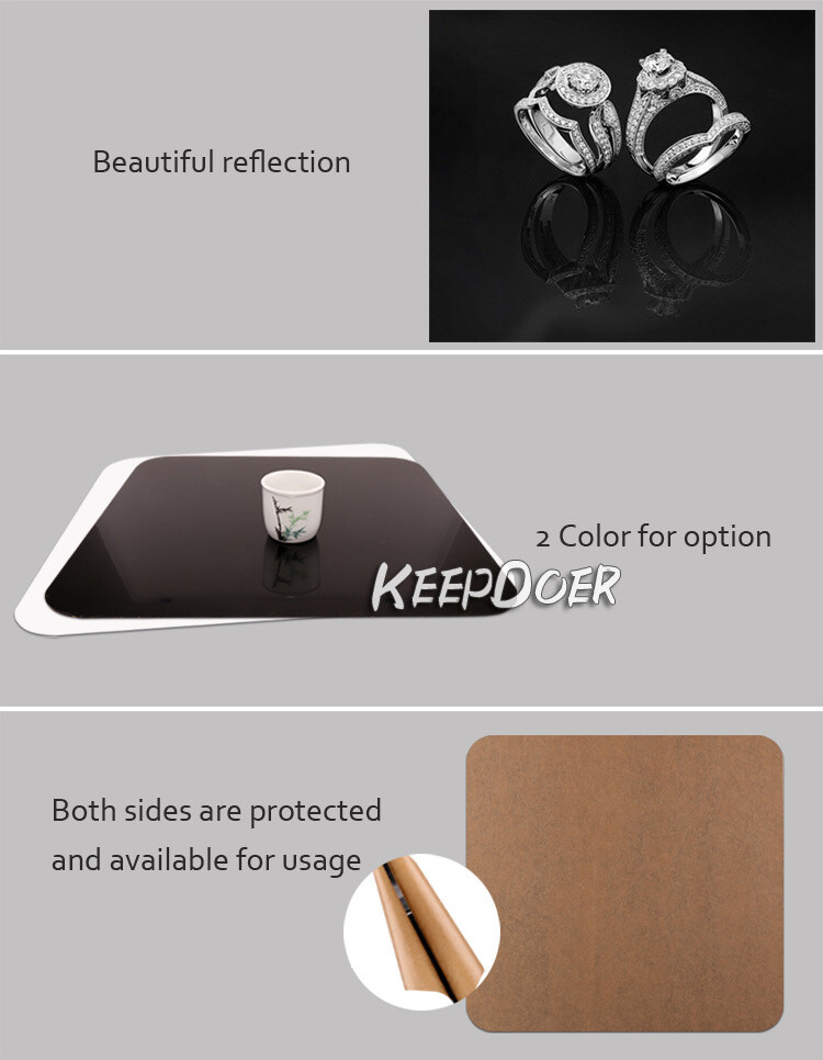 Double Sides Acylic Reflector Board Photography Backdrop Background Prop Panel