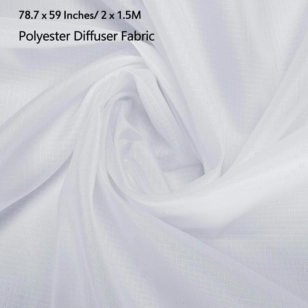 Diffusion Fabric Light Grid Cloth 78.7 X 59 Inches/ 2 X 1.5M Photography New