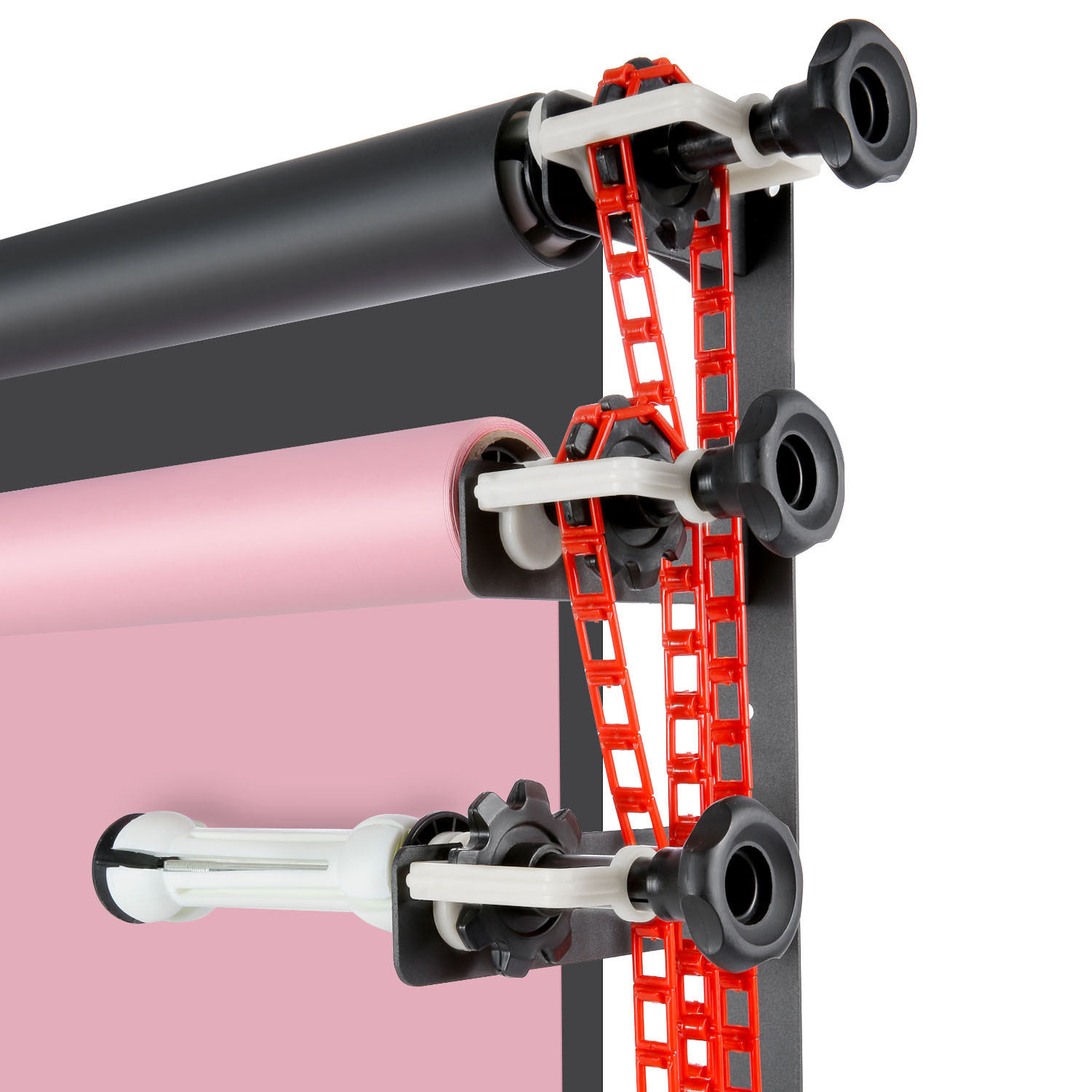 Neewer Photography 4-Roller Wall Mounting Manual Background Support System