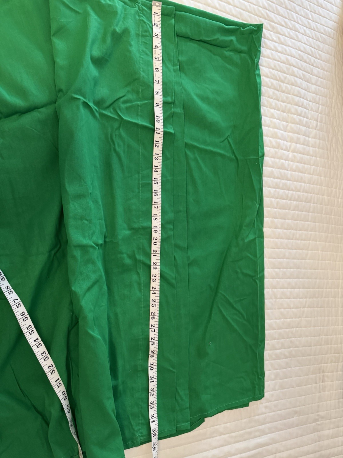 Green Screen Backdrop 70 X 112 Photography Rod Pocket Video Editing Muslin