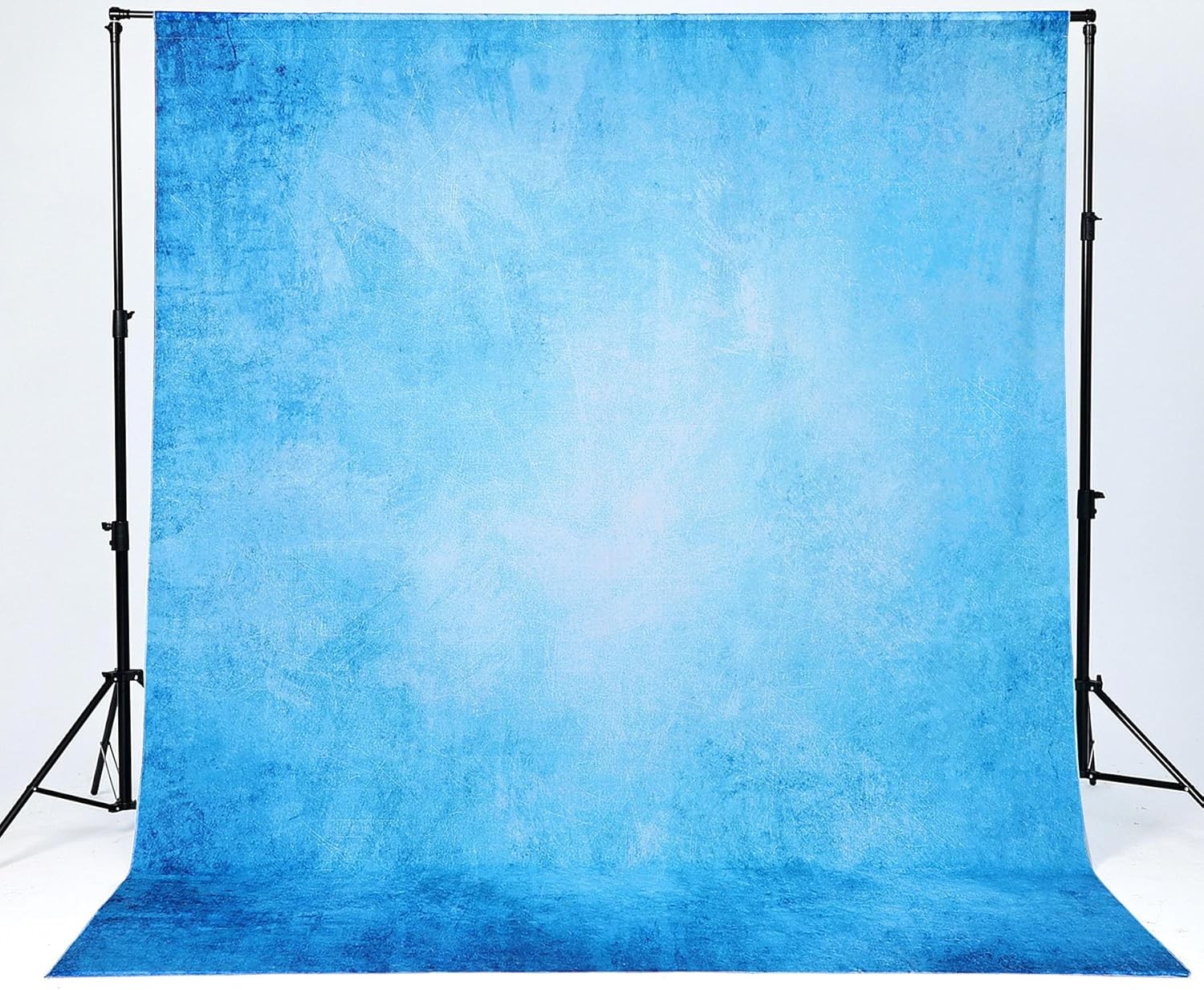 6x8ft Abstract Blue Photography Backdrop, Old Master Background for Portrait, He