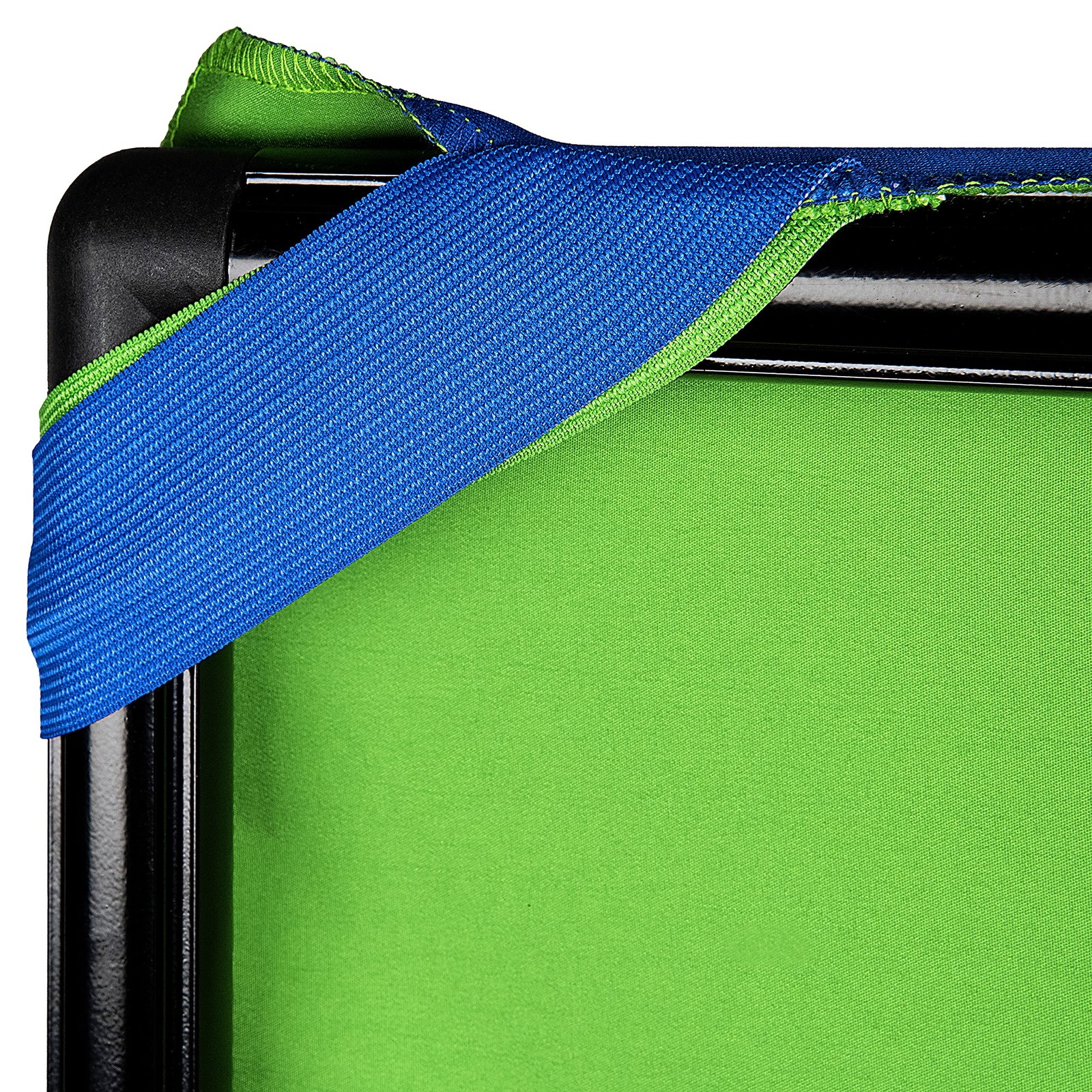 Complete Portable Background Kit w/Bag – 7.4 x 7.4ft (2.3 x 7x7in, Blue Green
