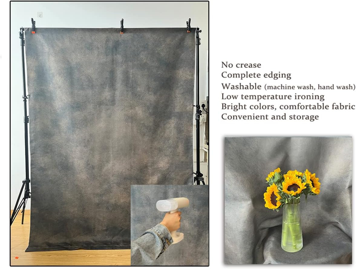 5X7Ft Mottled Portrait Photography Backdrop Abstract Rust Spots for Photoshoot