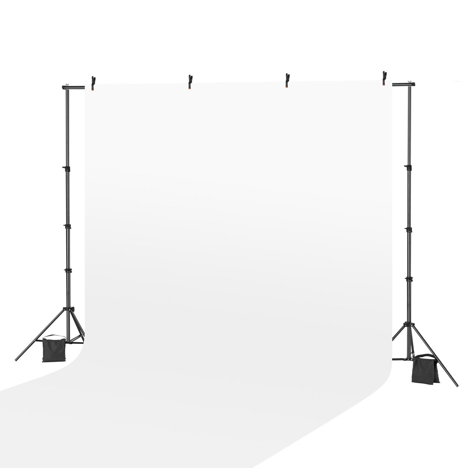 7x10ft Backdrop Stand Kit – Photo Studio & Party Background Support System