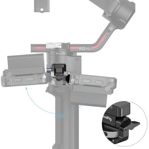 SmallRig Monitor Mount with NATO Clamp for DJI RS2/RS3/RS4/RS5
