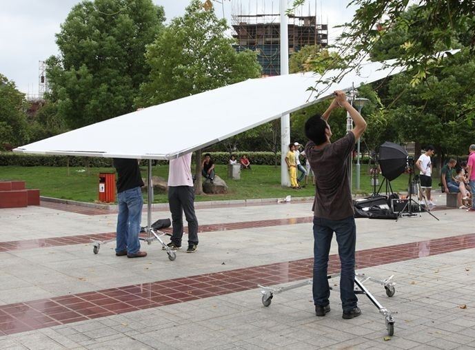 12’x12′ 12x12ft 3.6×3.6m Butterfly Frame Kit + 2*Roller Stands