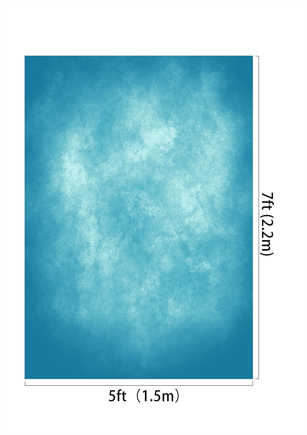 Kate 1.5×2.2m Blue Portrait Backdrops Abstract 1.5×2.2m,