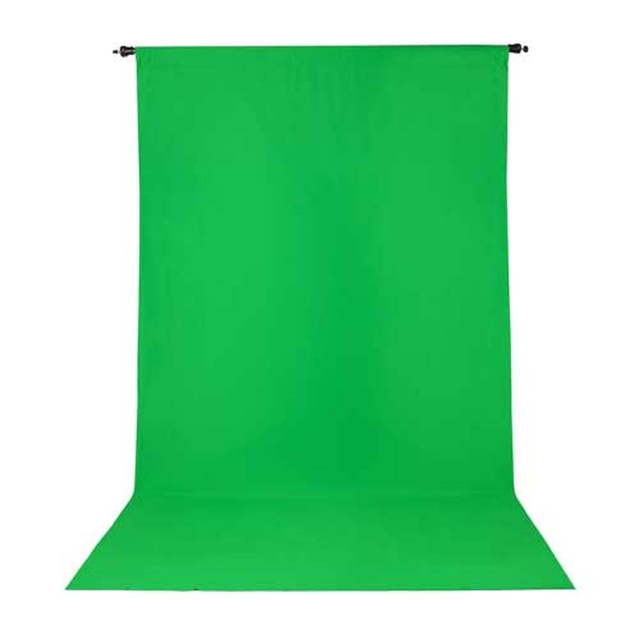 ProMaster Wrinkle Resistant Backdrop 10’x20′ – Chroma-Key One Size, green