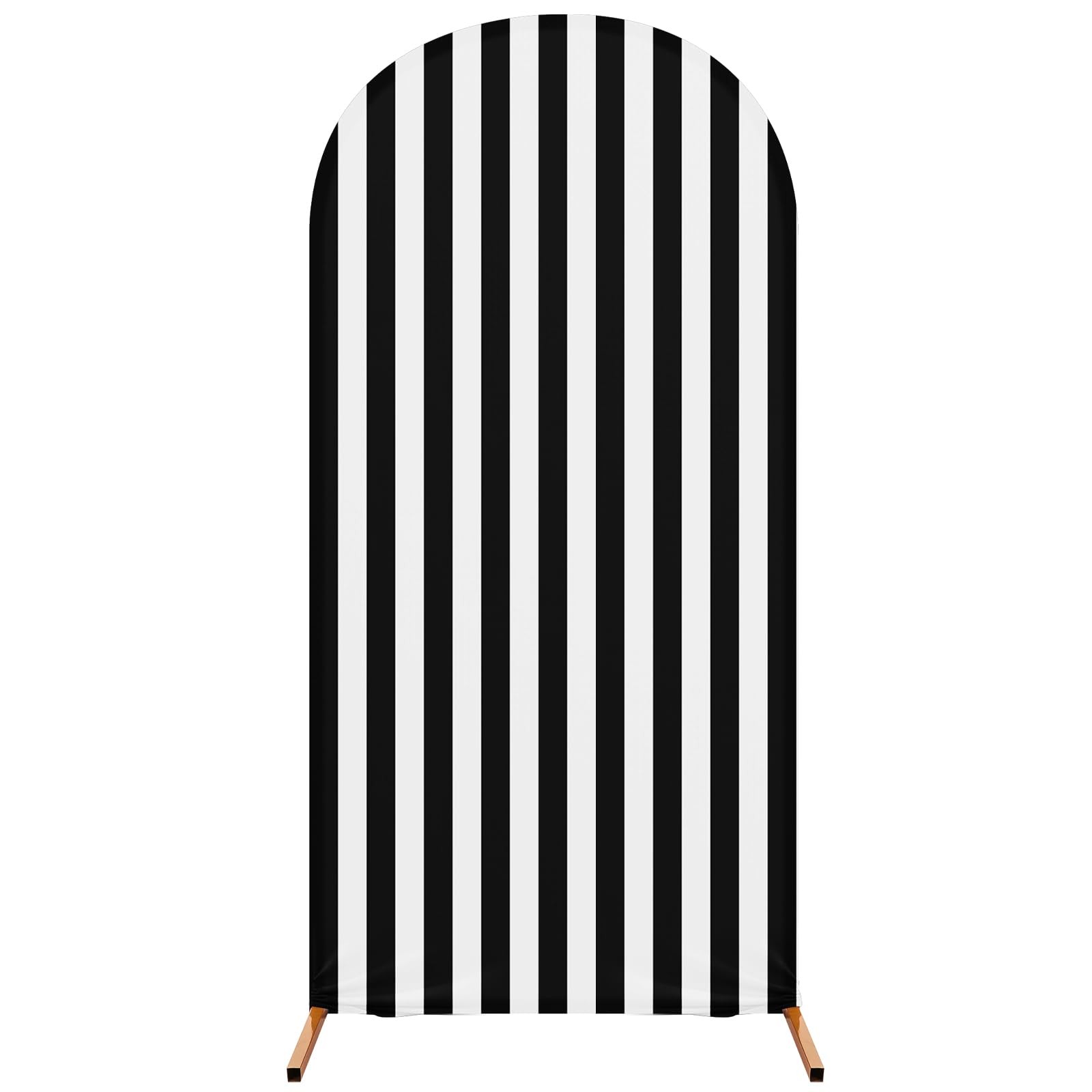 7.2 ft Princess Party Arch Backdrop Striped Arch Spandex Stretch Backdrop Sta…