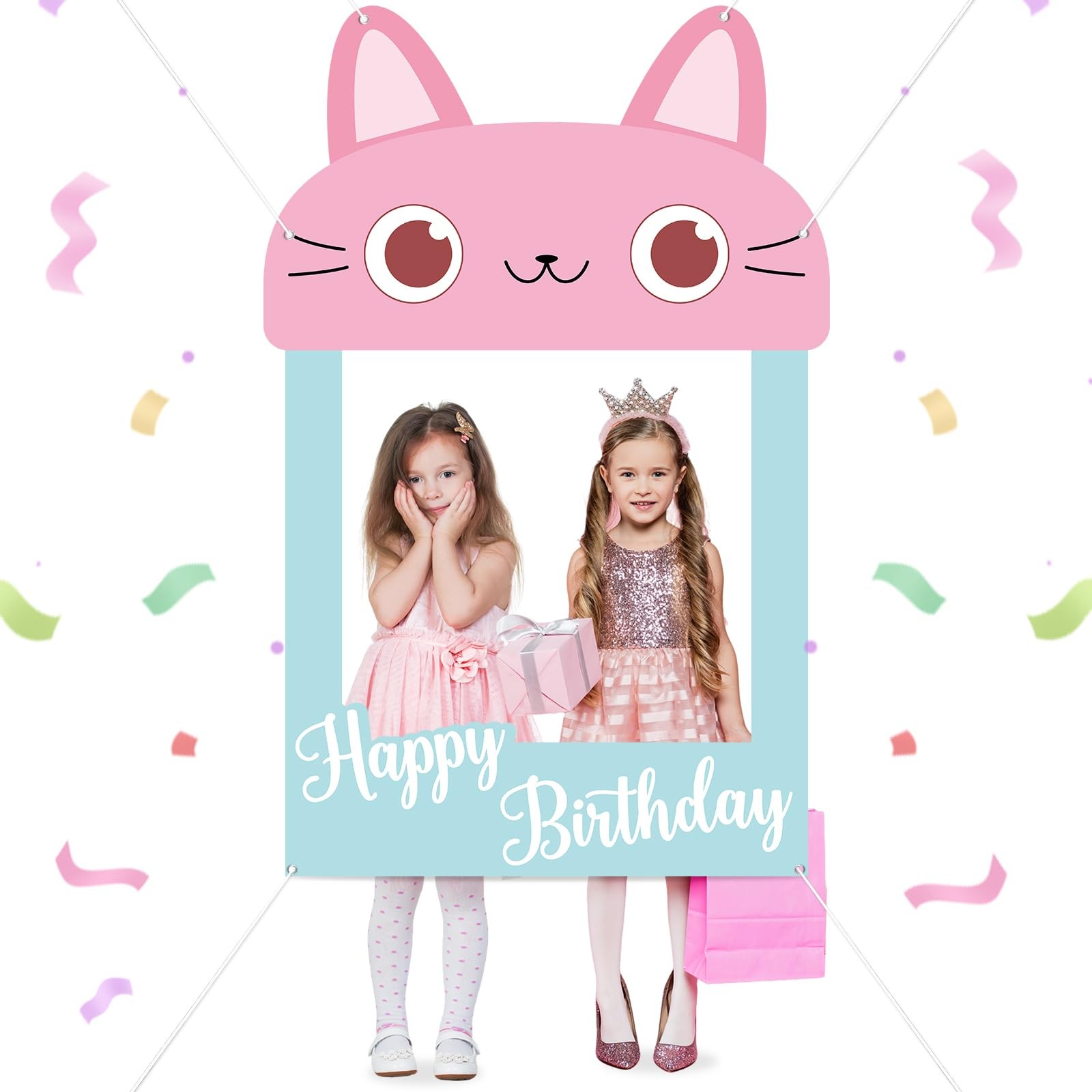 Cartoon Doll Theme Photo Prop Cute Cat House Photo Prop Selfie Frame Cartoon …