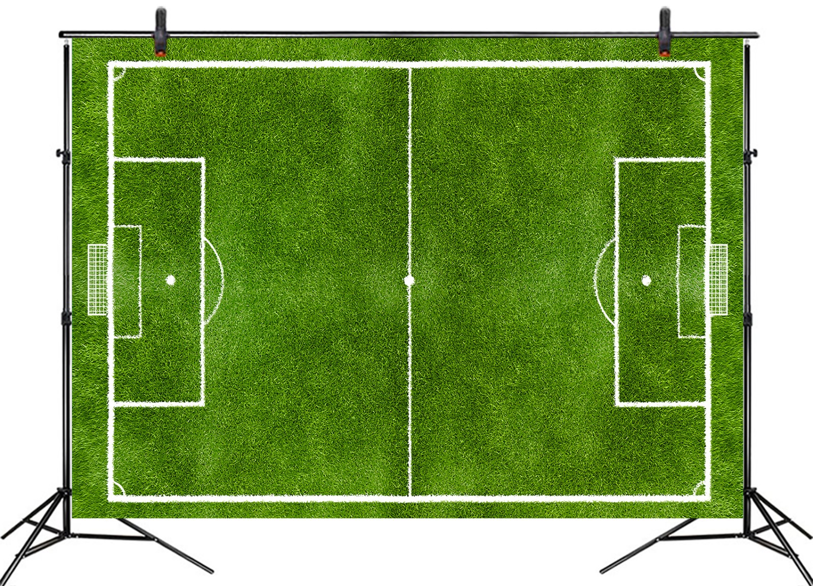 10x8ft Sports Green Soccer Field Background Boys Birthday Party Decorations