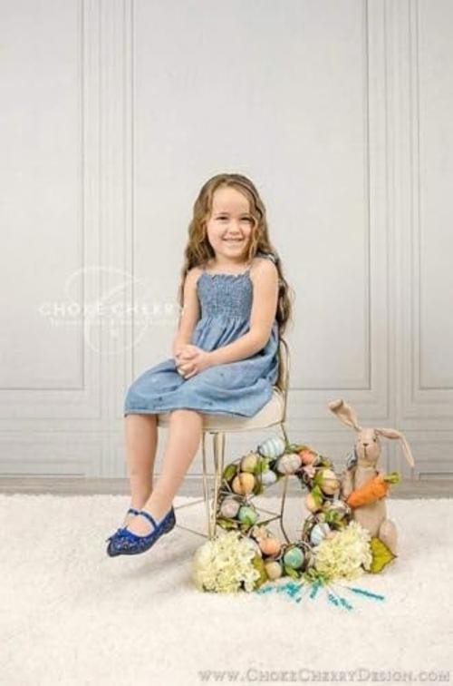 White Grey Wall Photography Backdrop Classic Vintage 5x7ft White Wall 1