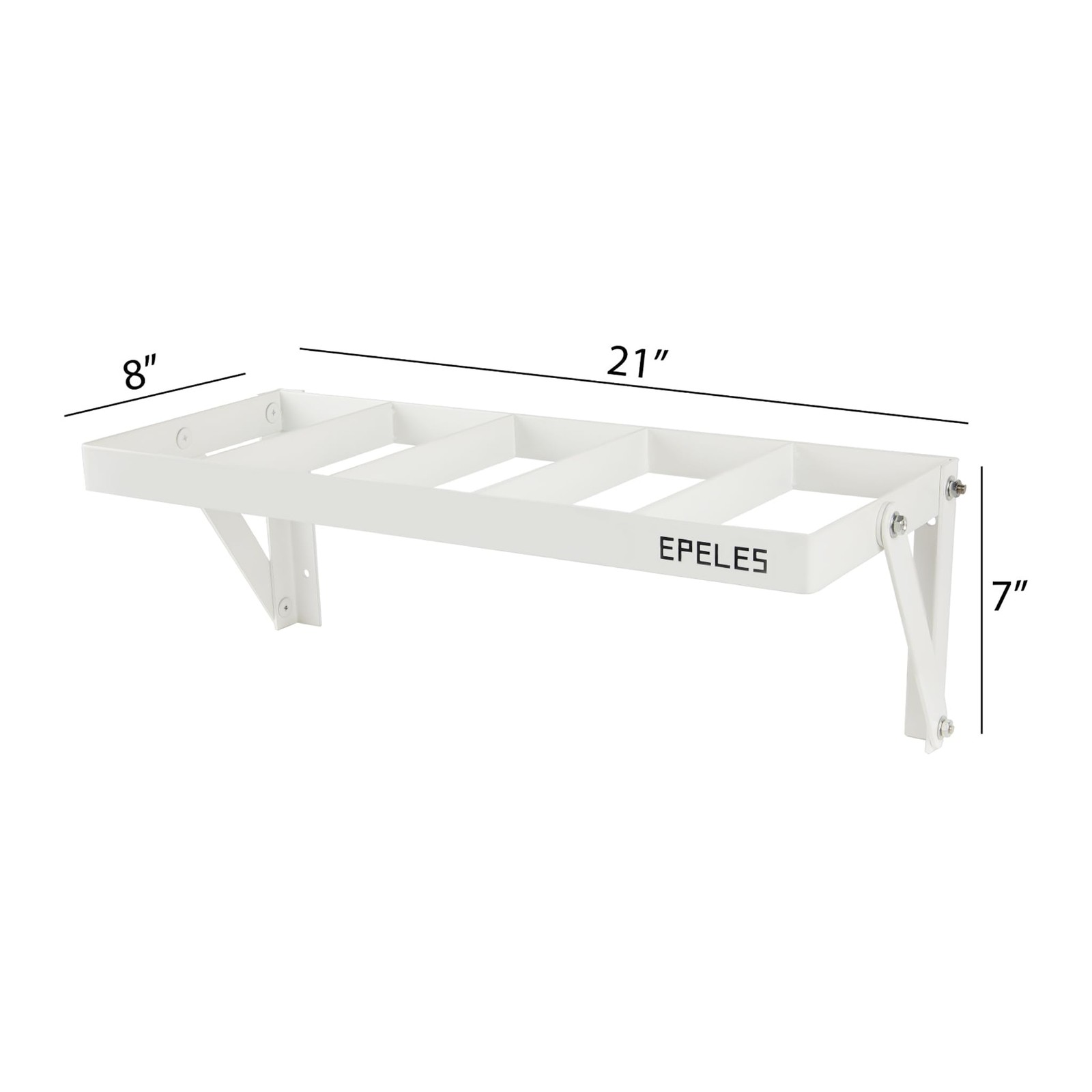 Backdrop Storage Rack Photography Background Organizer (Matte White)
