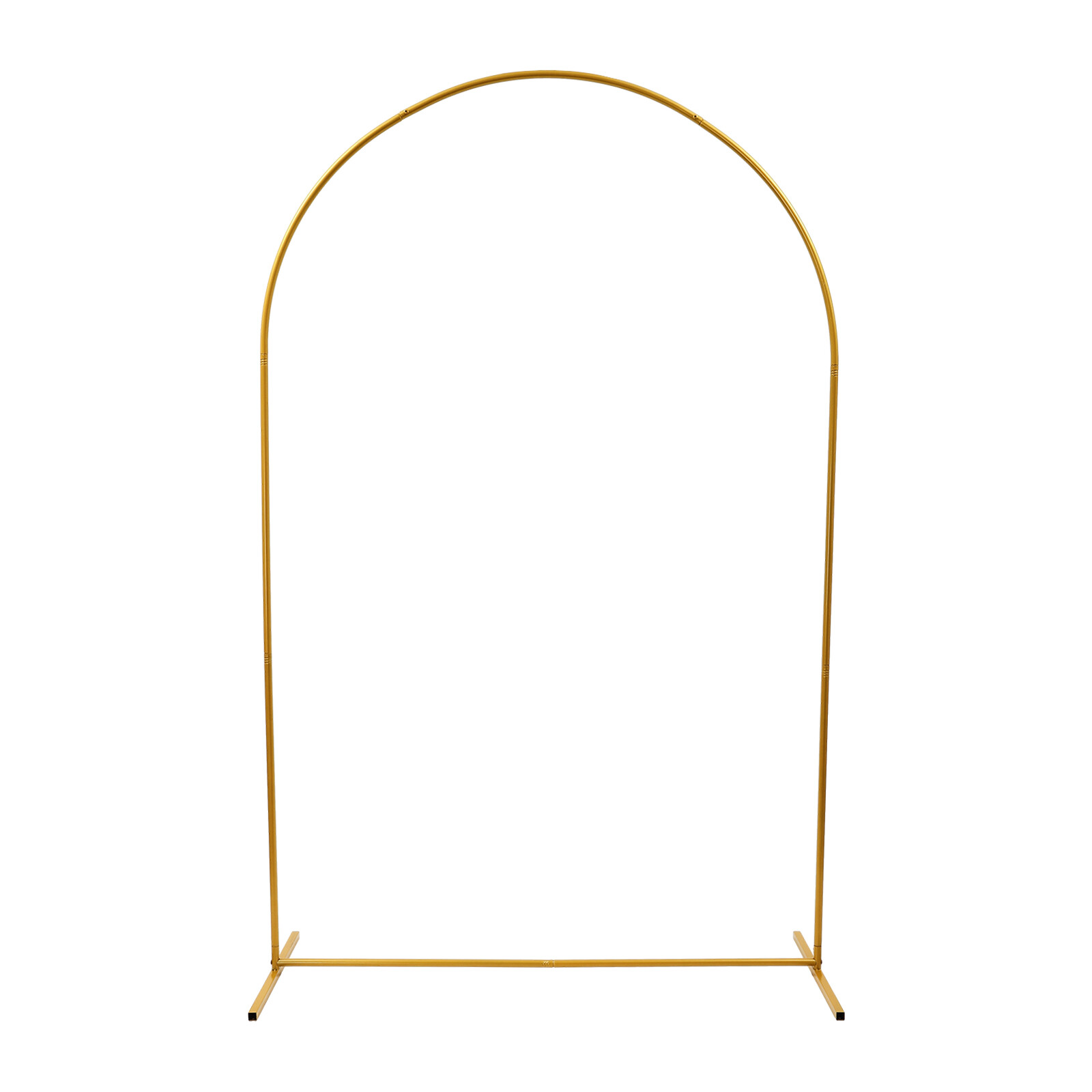 Pink Wedding Arch Cover & Golden Wedding Arch Backdrop Stand Set Party Ceremony