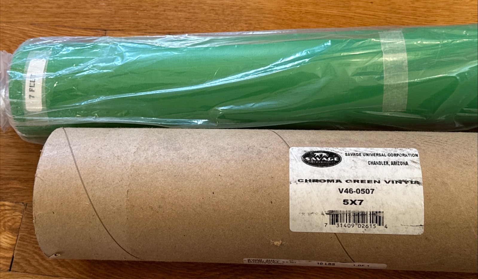 NEW Savage Universal 5×7 ft CHROMA GREEN V46-0507 Photo Vinyl Background Screen