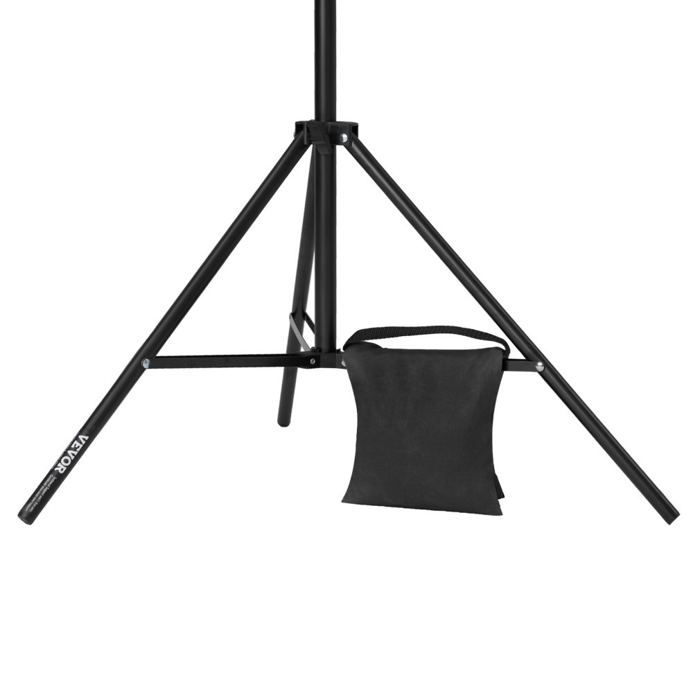 Portable Backdrop Stand 8.5 x 10 ft Adjustable Photo Background Tripod for Party