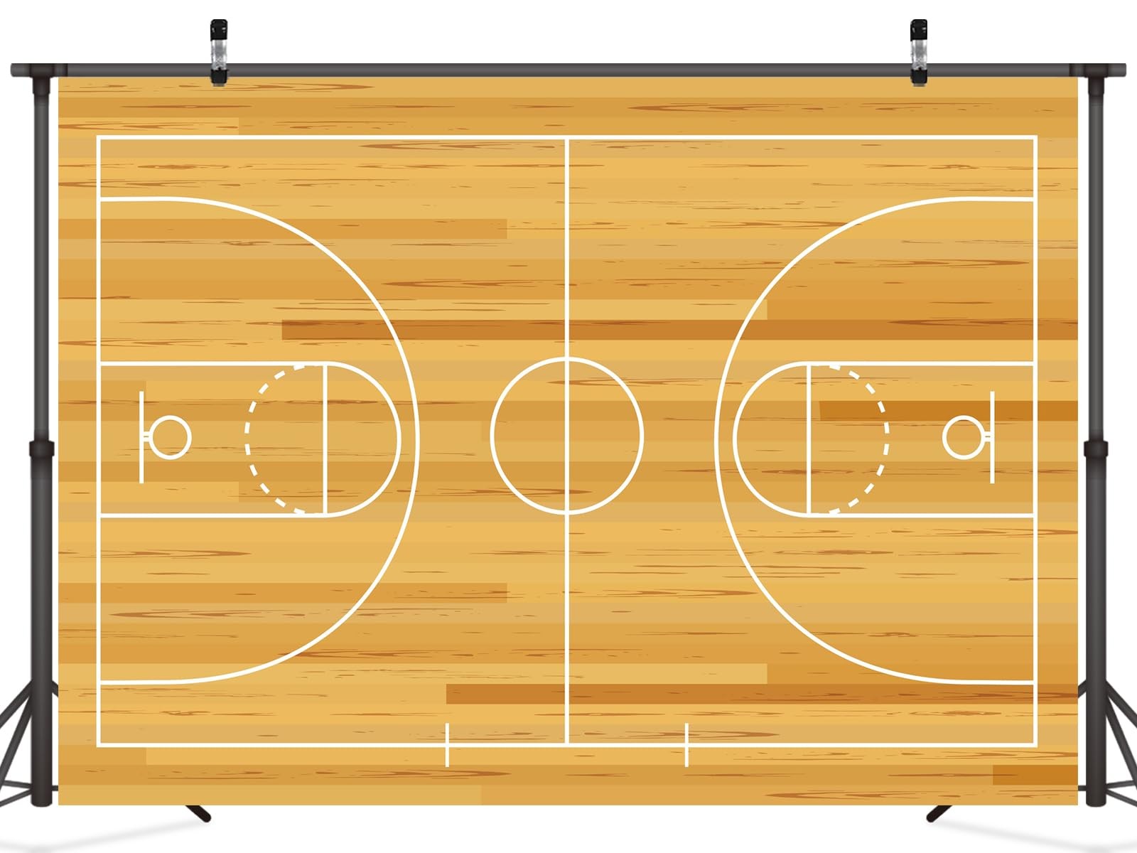 Basketball Court Backdrop Sports Stadium Birthday Photo Background 7×5 Feet
